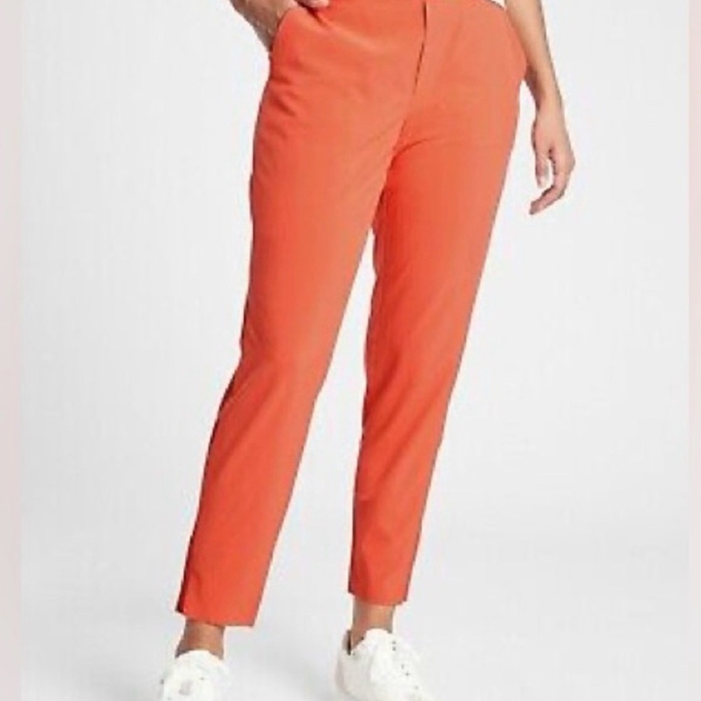 Athleta Brooklyn Ankle Pant in Bold Orange
